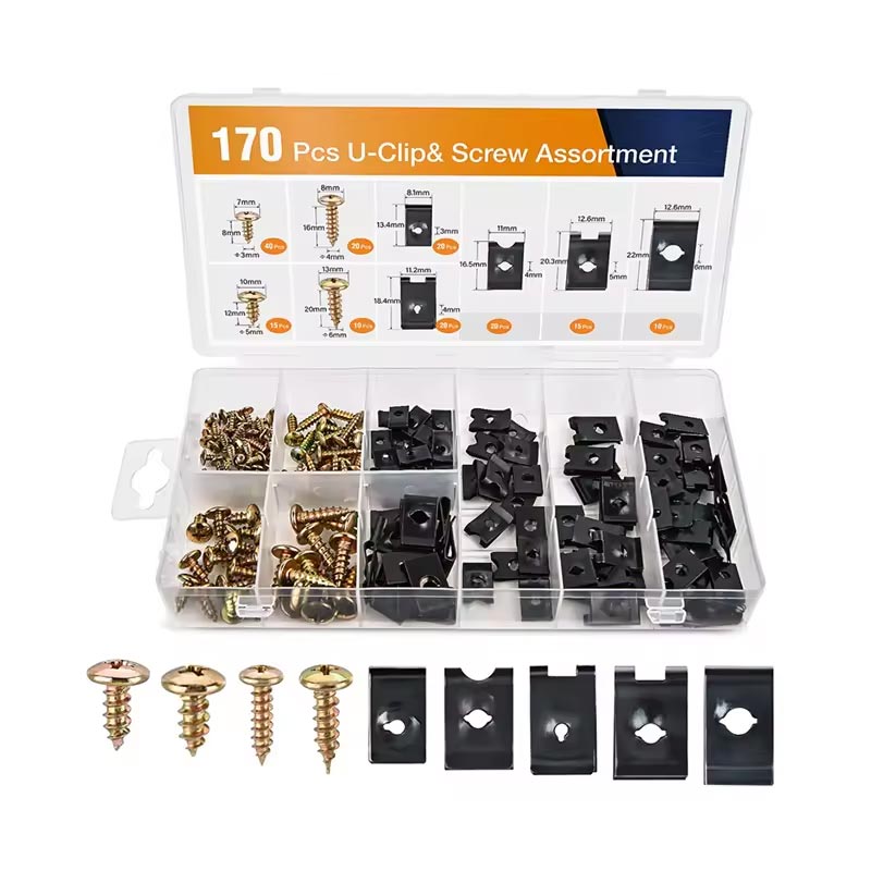 Wat sinn d'Uwendungen vun der Automobilist Metal Clips?